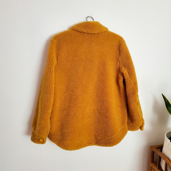 H&M Pile jacket with collar. - Picture 4 of 5